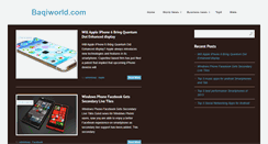 Desktop Screenshot of baqiworld.com